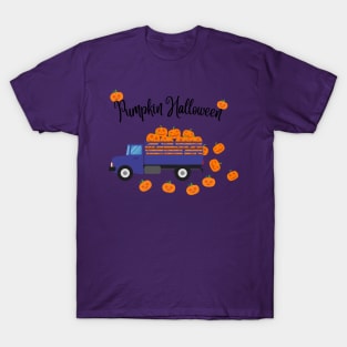 Pumpkin Halloween! Happy Fall Season Autumn Vibes Happy Halloween Thanksgiving and Fall Color Lovers T-Shirt